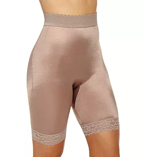 Light Shaping High Waist Long Leg Bike Short Mocha S