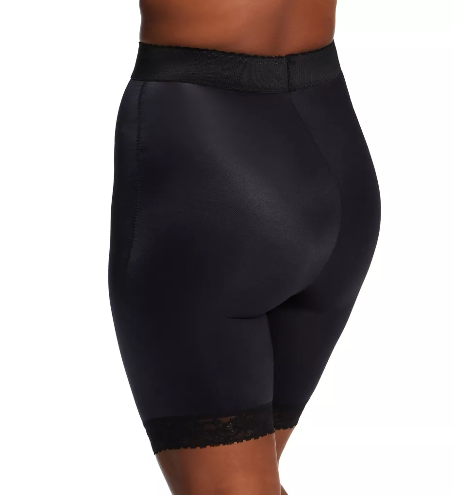 Rago Shapewear Perky Lift Lace Torsette Black Bodysuit Size 30