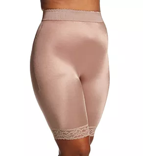 Light Shaping High Waist Long Leg Bike Short 9X-14 Mocha 9X
