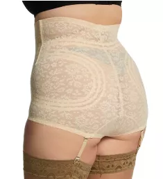 Plus Lacette No Roll High Waist Brief Beige 3X