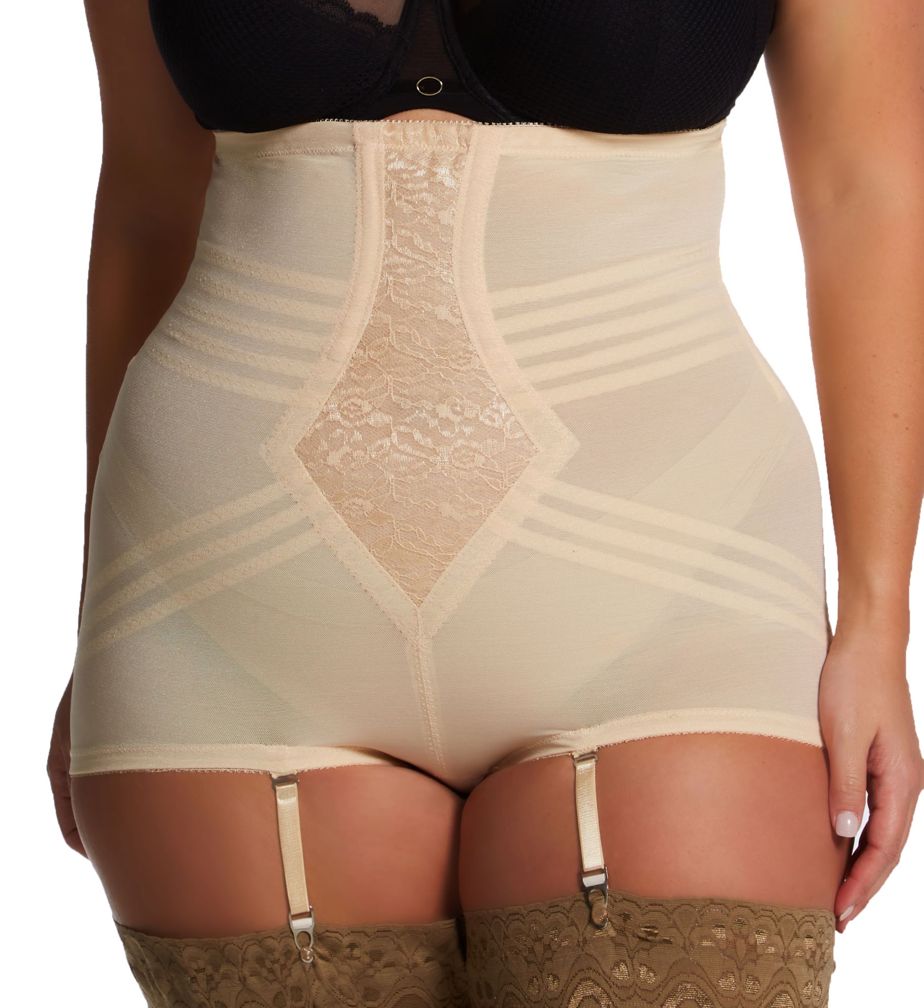 Rago 6109X Plus Shapette No Roll High Waist Brief