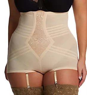 Shapette No Roll High Waist Brief 9X-10X Beige 9X