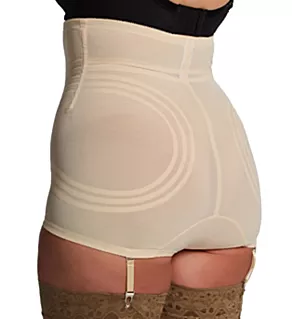 Shapette No Roll High Waist Brief 9X-10X Beige 9X