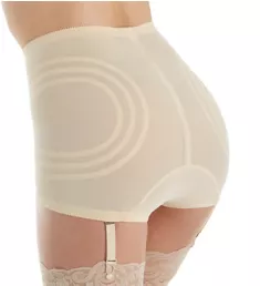 Shapette Control Brief Panty with Contour Bands Beige S