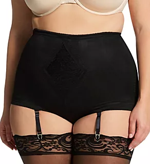 Plus Diet Minded Shaping Brief Panty Black 3X
