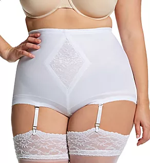 Plus Diet Minded Shaping Brief Panty White 3X