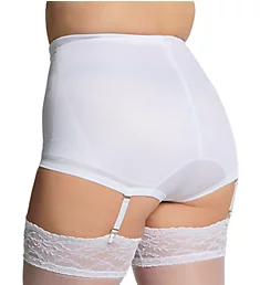Plus Diet Minded Shaping Brief Panty White 3X