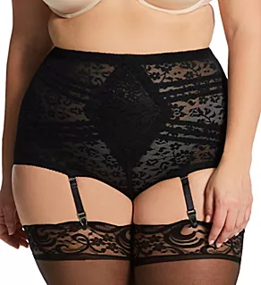 Plus Lacette Extra Firm Shaping Brief Panty Black 3X