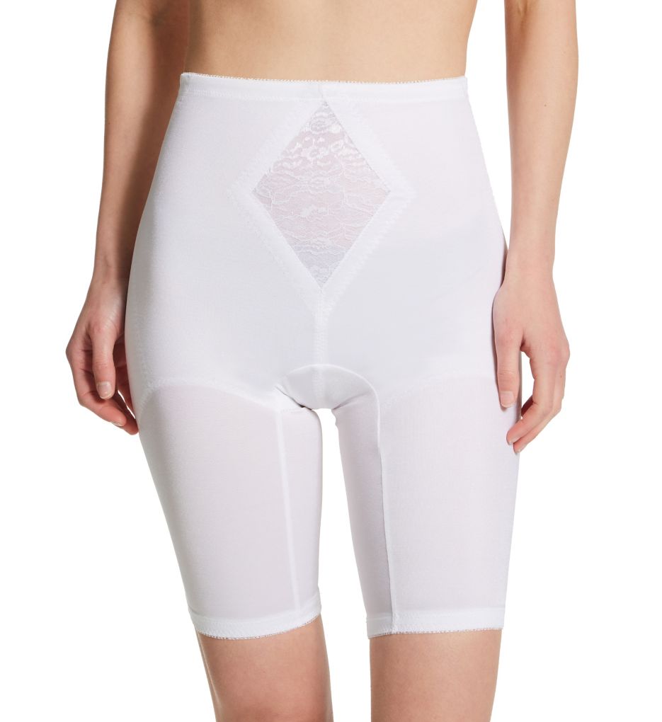 Rago High Waist Open Bottom Girdle with Zipper - 1294