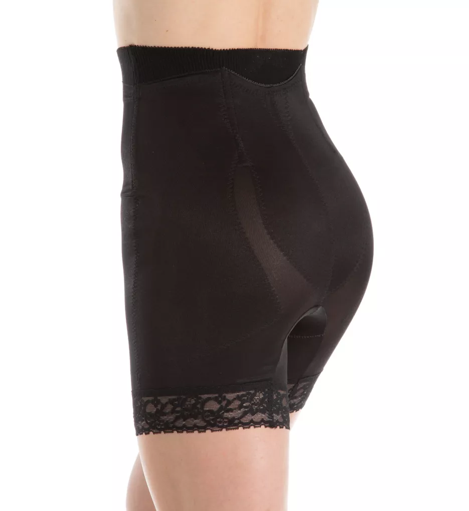 Women's Rago 6266 Diet Minded High Waist Pantliner (Black 2X