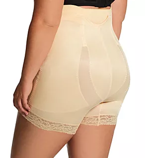 Plus Diet Minded NoRoll High Waist Long Leg Shaper Beige 3X