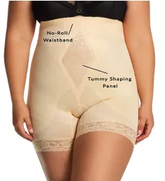 Plus Diet Minded NoRoll High Waist Long Leg Shaper