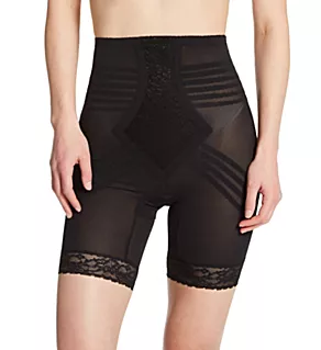 No Roll High Waist Thigh Slimmer Black M