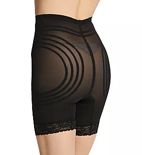 No Roll High Waist Thigh Slimmer Black M