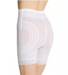 No Roll High Waist Thigh Slimmer White S