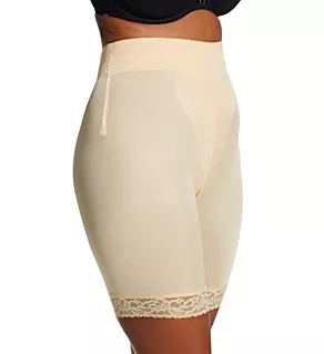 Plus Diet Minded High Waist Long Leg Shaper Beige 3X