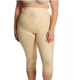 Minded Capri Pant Liner 9X-10X Beige 9X