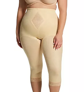 Minded Capri Pant Liner 9X-10X Beige 9X