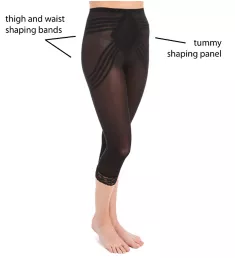 Shapette Capri Pant Liner with Contour Bands