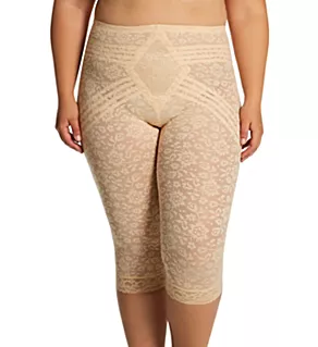 Plus Lacette Extra Firm Shaping Capri Pant Liner Beige 3X