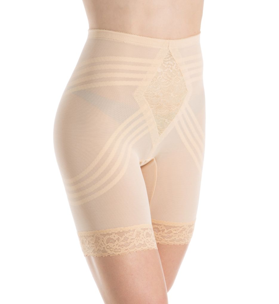 Rago 679 Shapette Long Leg Shaper with Contour Bands (Beige S)