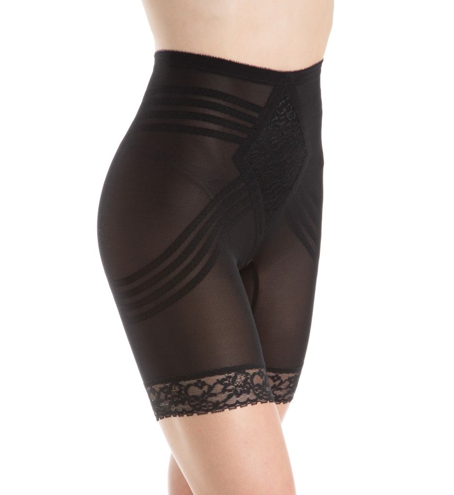 Rago : Rago 679 Shapette Long Leg Shaper with Contour Bands (Black XL)
