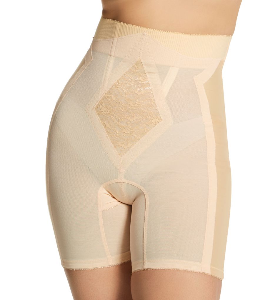 High Waist Open Bottom Girdle with Zipper - 1294