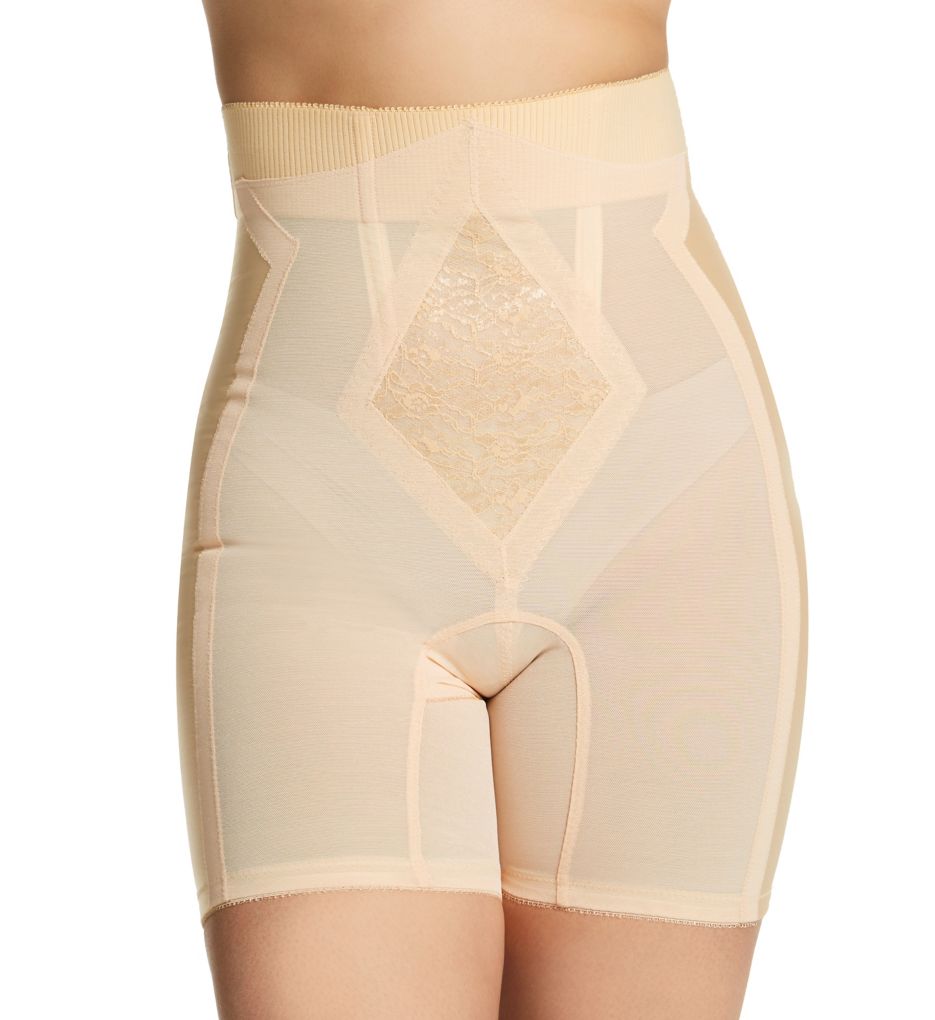 Rago High Waist Panty Girdle Beige 2X  - Image 1