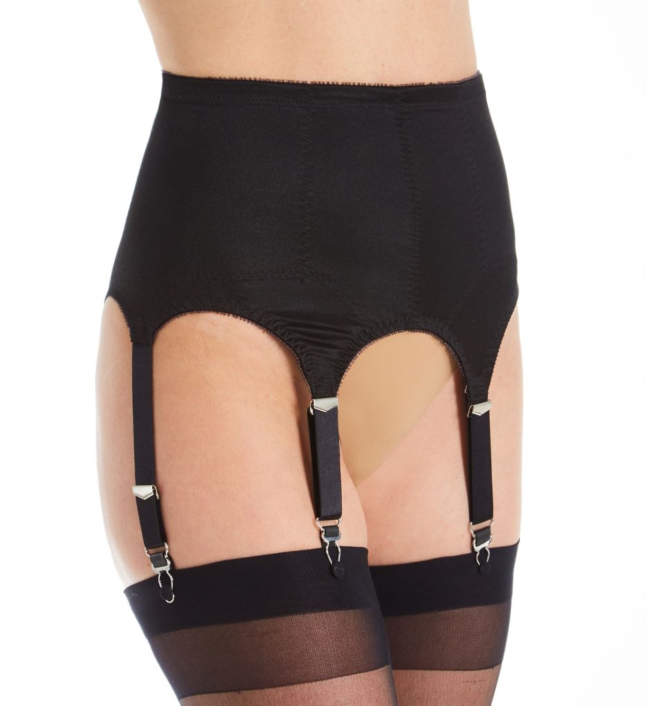 Tummy control garter belt top