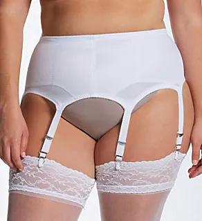 Plus Shaping Garter Belt White 3X