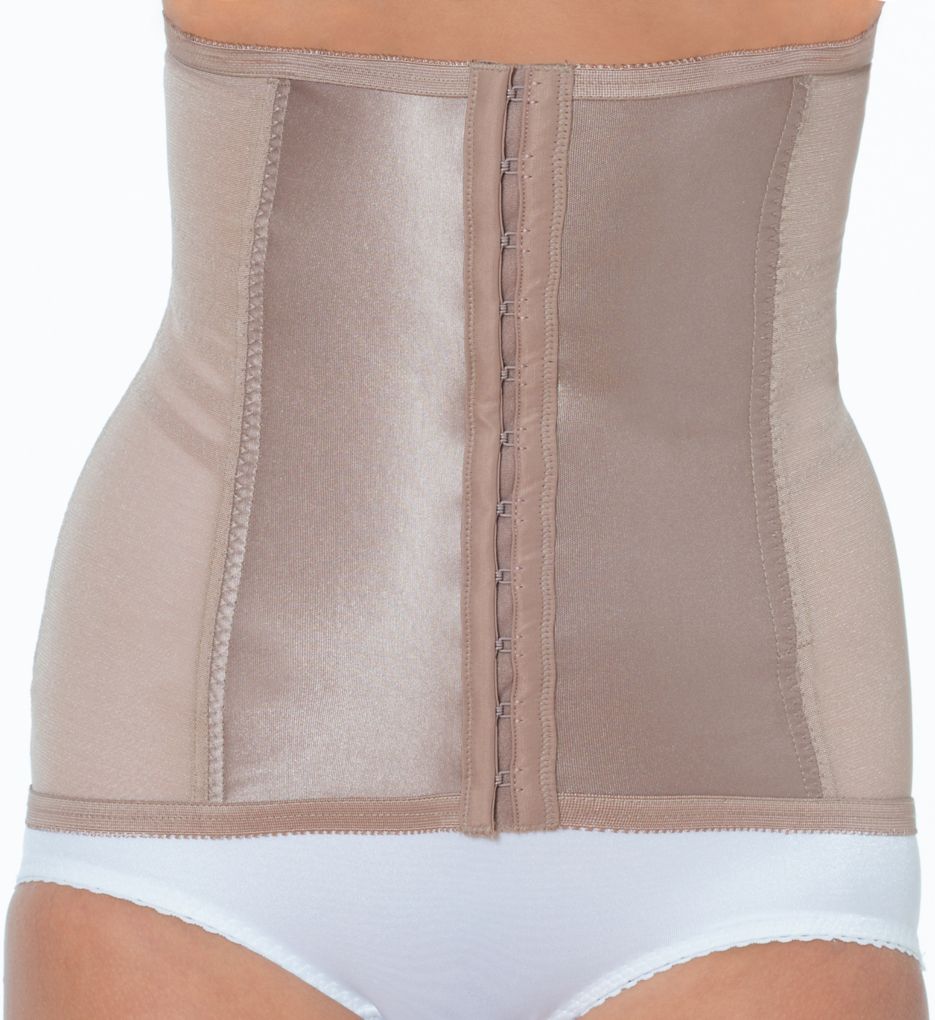 Rago Shapette Stretch-Satin Panel Waist Trainer 821