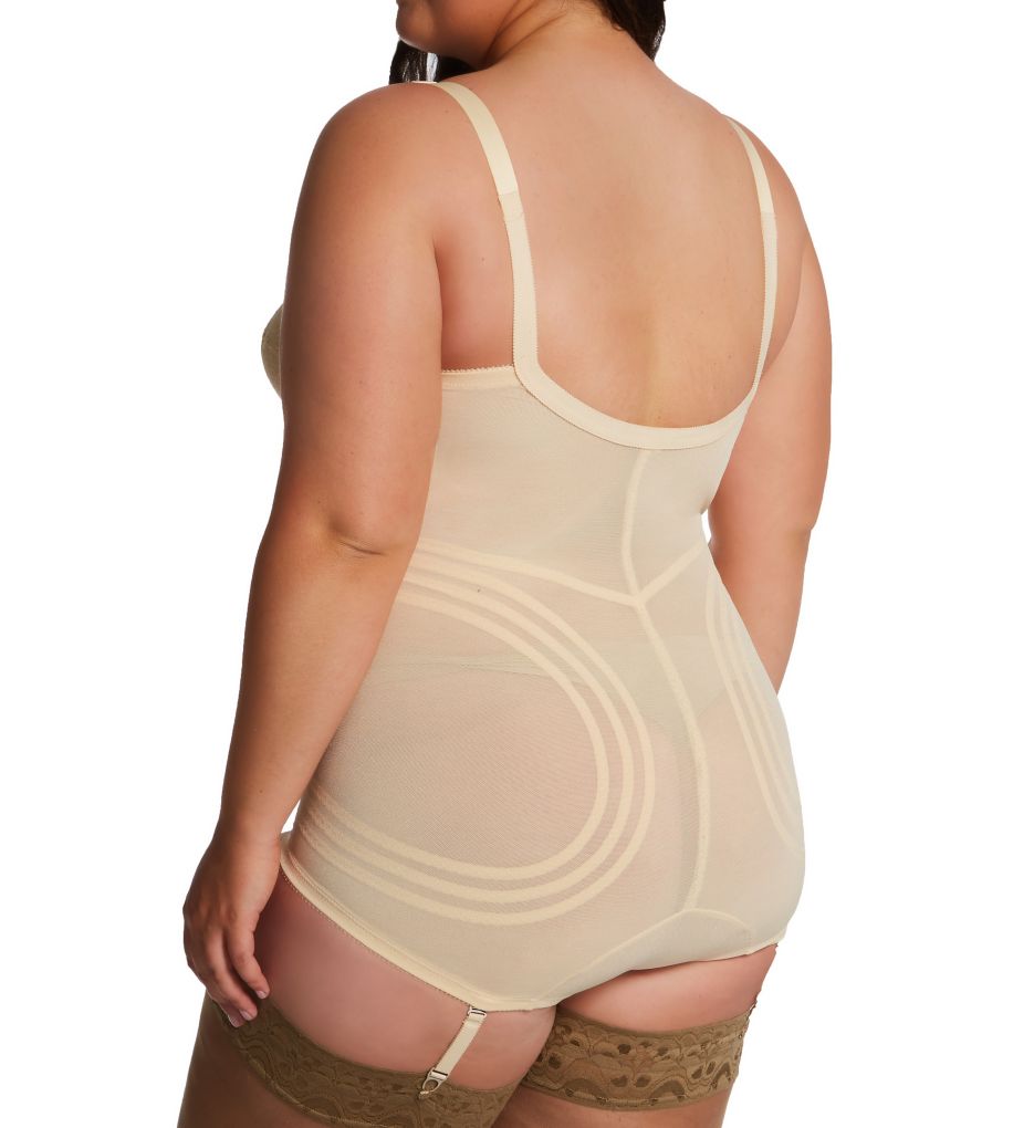 Plus Shapette Body Briefer with Contour Bands-bs