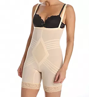 Shapette Wear Your Own Bra Body Briefer Beige S