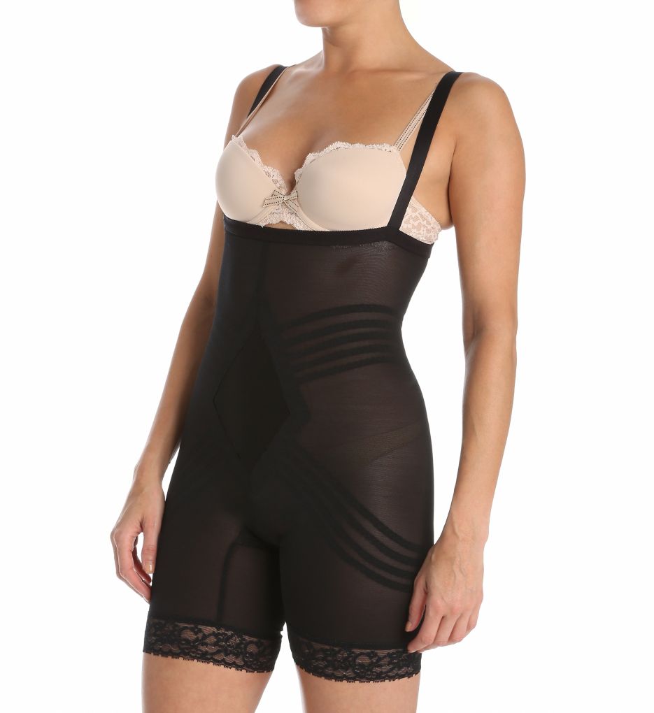 Rago : Rago 9070 Shapette Wear Your Own Bra Body Briefer (Black XL)