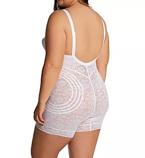 Plus Lacette Long Leg Body Briefer White 42B