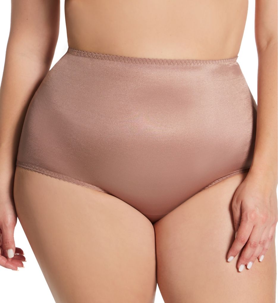 Women's Rago 910X Plus Light Control Smoothing Brief Panty (Beige