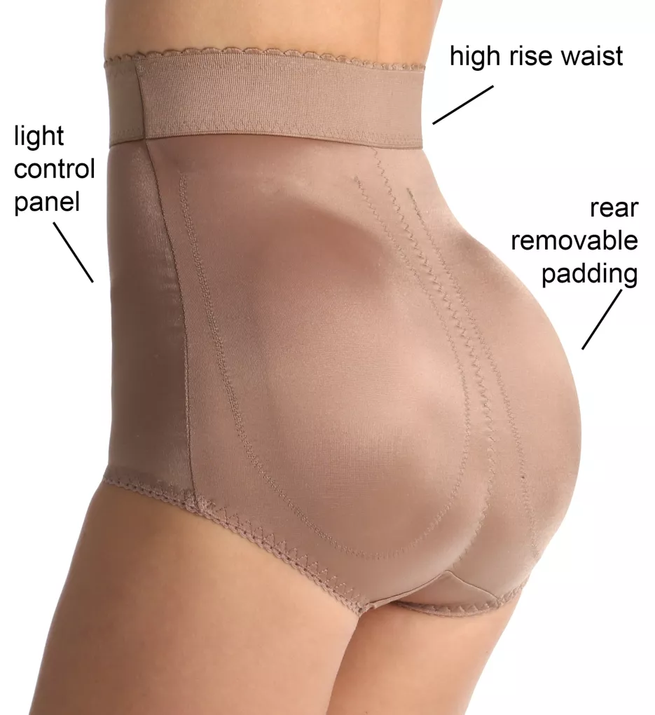 High Waist Padded Shaping Panty Beige S