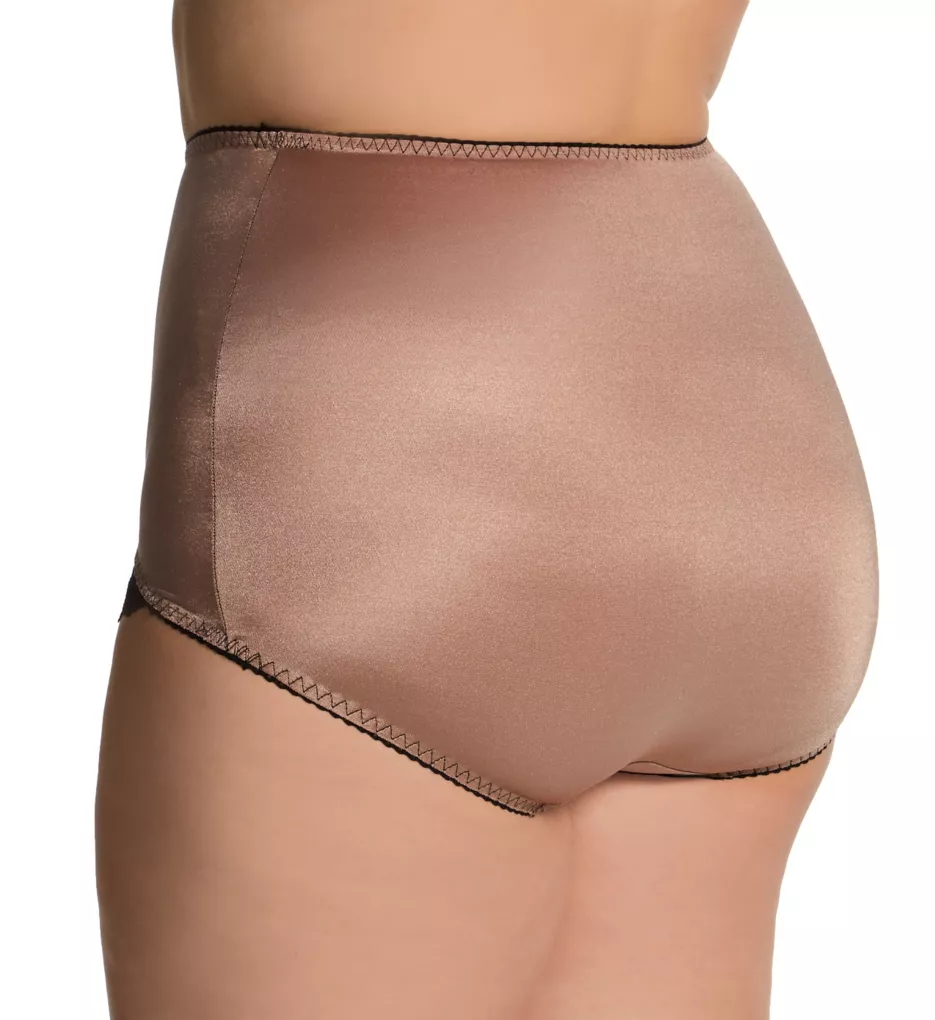 Rago Plus Light Shaping V Leg Brief Panty with Lace 919X - Image 2