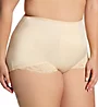 Rago Plus Light Shaping V Leg Brief Panty with Lace 919X - Image 1