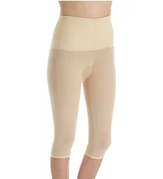 Power Lites Shaping Wide Band Capri Pant Liner Beige S