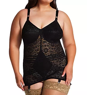 Plus Lacette Open Bottom Body Briefer Black 42B