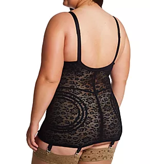 Plus Lacette Open Bottom Body Briefer Black 42B