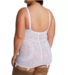 Plus Lacette Open Bottom Body Briefer White 42B