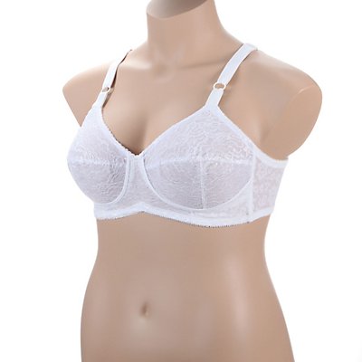 Lacette Satin and Lace Wireless Support Bra