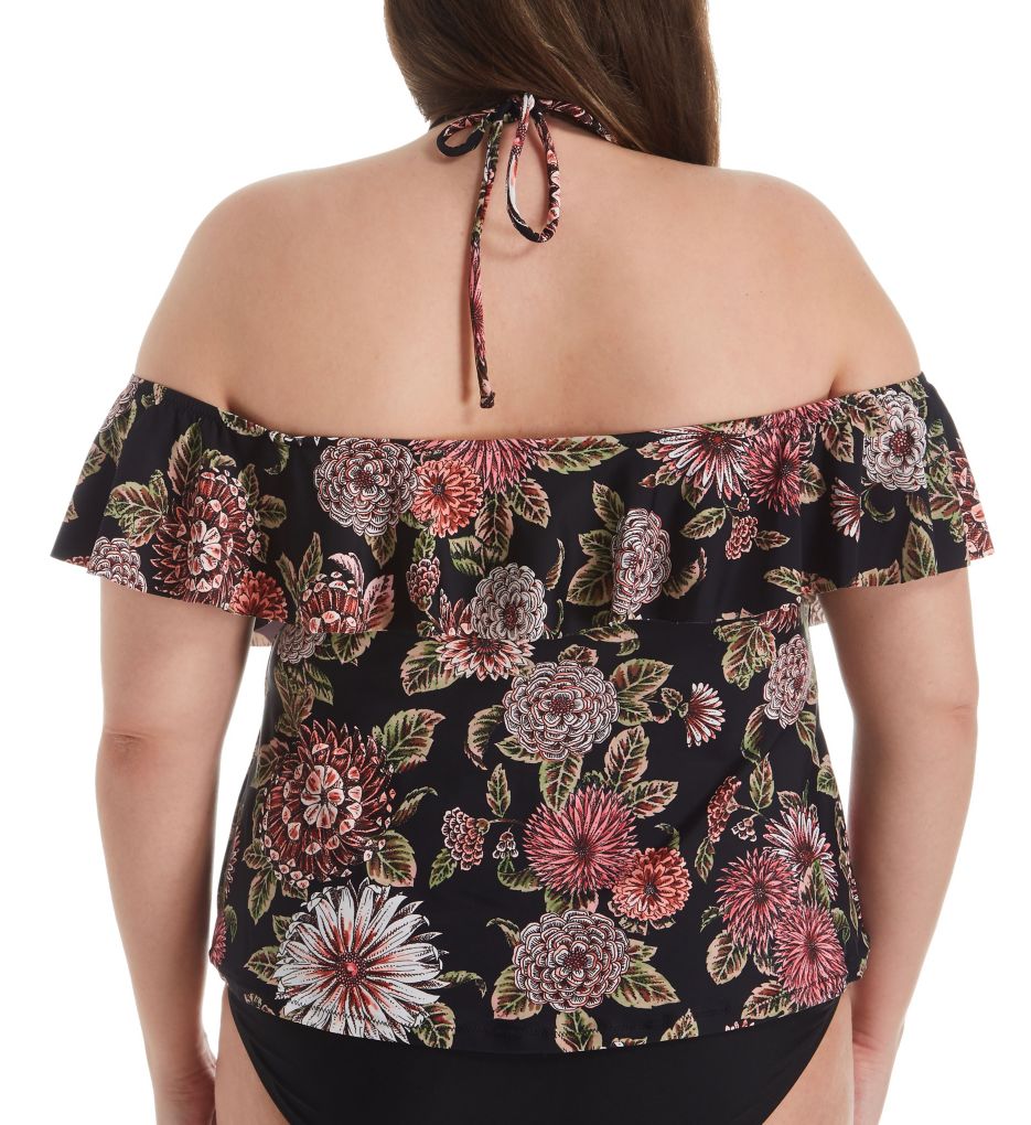 Wild Romance Shea Plus Size Tankini Swim Top-bs