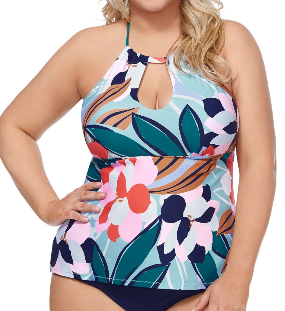 Lucky Day Rosalie Underwire Plus Size Tankini Top-gs