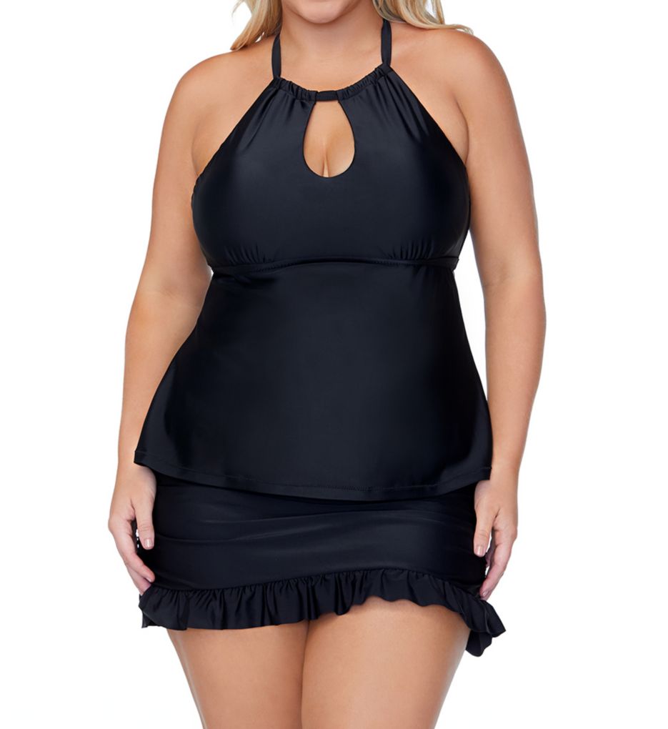 Alicante Solids Echo Skirt Swim Bottom-cs1