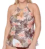 Raisins Curve Plus Size Laguna Rosalie Tankini Swim Top E840325