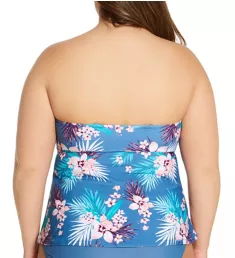 Plus Size Haleiwa Zanzibar Tankini Swim Top