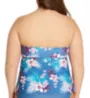 Raisins Curve Plus Size Haleiwa Zanzibar Tankini Swim Top E840545 - Image 2